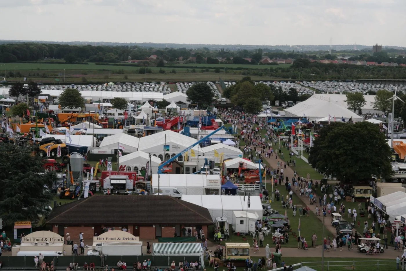 The Norfolk Showground on Dereham Road, where the Winter Wonderland ice rink is built each Christmas