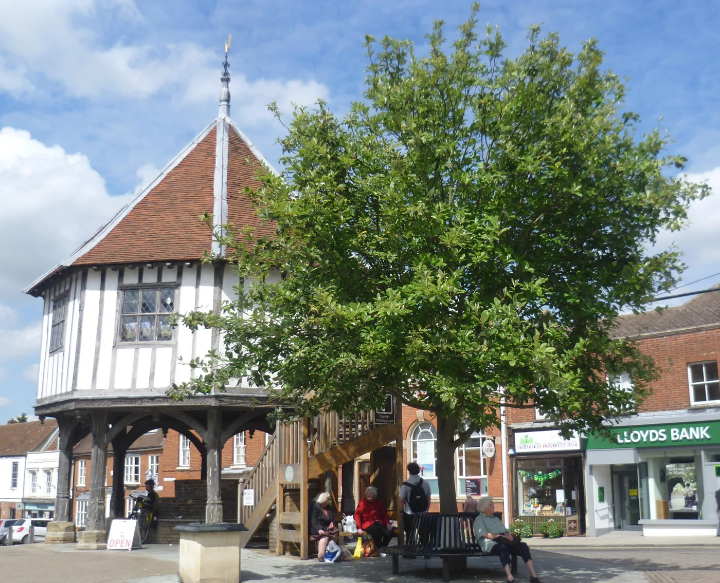 The Market Cross in the centre of Wymondham, dated 1617 and now the tourist information centre. The town centre is a conservation area, which is a separate planning consideration from the district's housing numbers